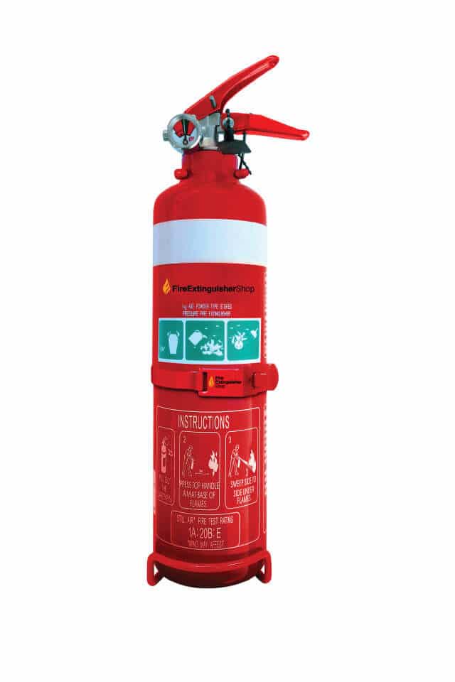 1kg Fire Extinguisher ABE with hose Home Car Caravan