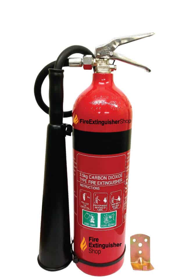 3.5kg CO2 Fire Extinguisher Aluminium