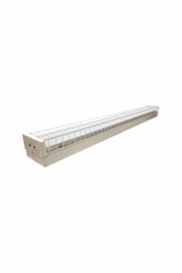 4 Foot 2X18W LED Wire Guard Emergency Batten Light