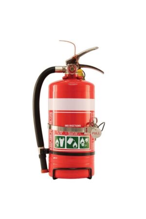 2.5kg Stainless Steel Heavy Duty Dry Chemical Fire Extinguisher ABE - Fire Extinguisher Shop