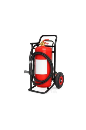 30kg BE Powder Mobile Fire Extinguisher — Pneumatic Wheels | Fire Extinguisher Shop
