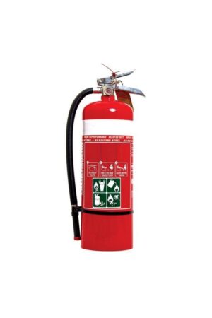 4.5kg Stainless Steel Heavy Duty Dry Chemical Fire Extinguisher ABE - Fire Extinguisher Shop