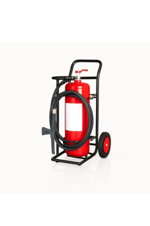 50kg Mobile Dry Chemical Powder Fire Extinguisher ABE | Fire Extinguisher Shop
