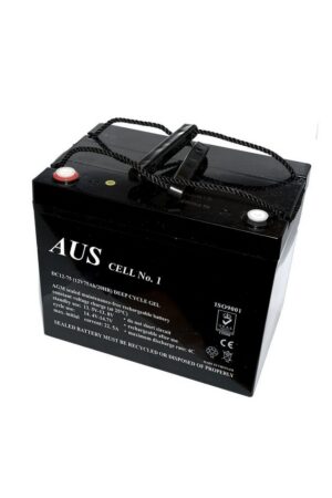 75AH AGM 12VDC Deep cycle lead acid battery - Fire Extinguisher Shop