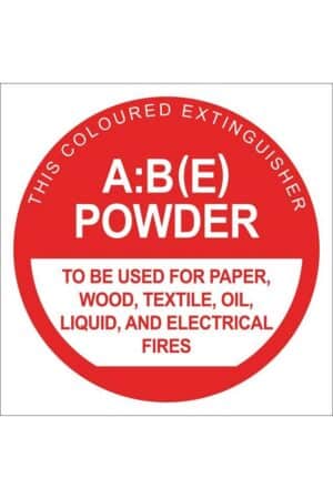 ABE Fire Extinguisher Sign - Fire Extinguisher Shop
