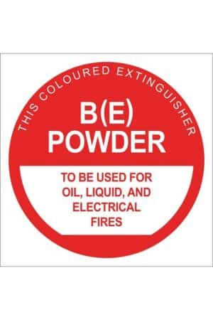 BE Fire Extinguisher Sign - Fire Extinguisher Shop
