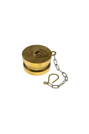 British Instantaneous Brass Blanking Plug