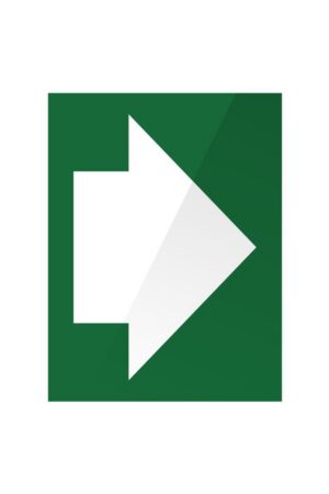 Directional Arrow Safety Sign Green Safety - Fire Extinguisher Shop