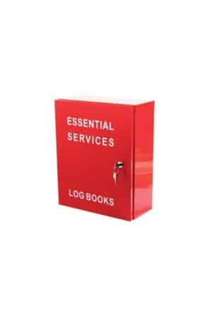 Essential Services Log Book Cabinet with 003 Lock - Fire Extinguisher Shop
