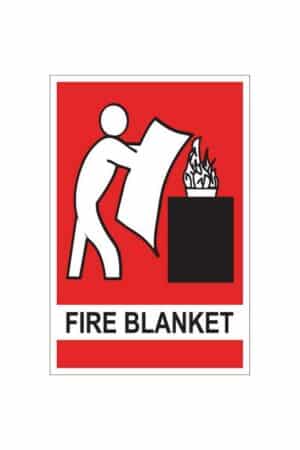 Fire Blanket Sign - Fire Extinguisher Shop