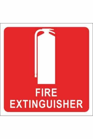 Fire Extinguisher Vehicle Sticker Safety - Fire Extinguisher Shop