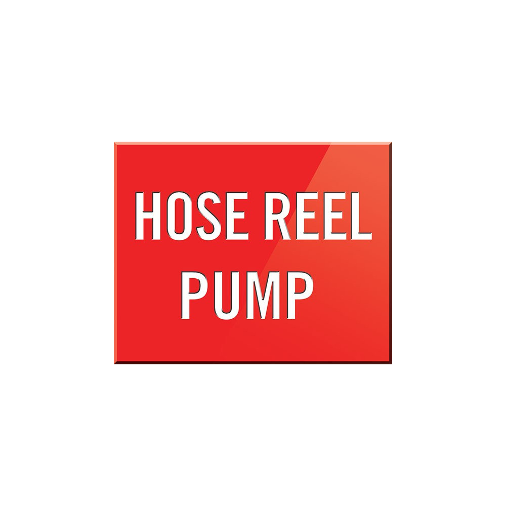 Hose Reel Pump Sign