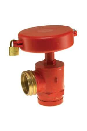 Hydrant Locking Wheel -Plastic with 003 Padlock & Key - Fire Extinguisher Shop