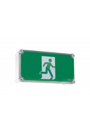 LED Wall Mount Weatherproof Exit Light - IP67 - Fire Extinguisher Shop