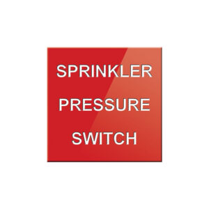Sprinkler Pressure Switch Sign