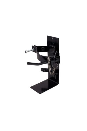 Vehicle Bracket 2.5kg Fire Extinguisher Black Powder Coat - Fire Extinguisher Shop