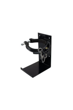 Vehicle Bracket 4.5kg Fire Extinguisher Black Powder Coat - Fire Extinguisher Shop